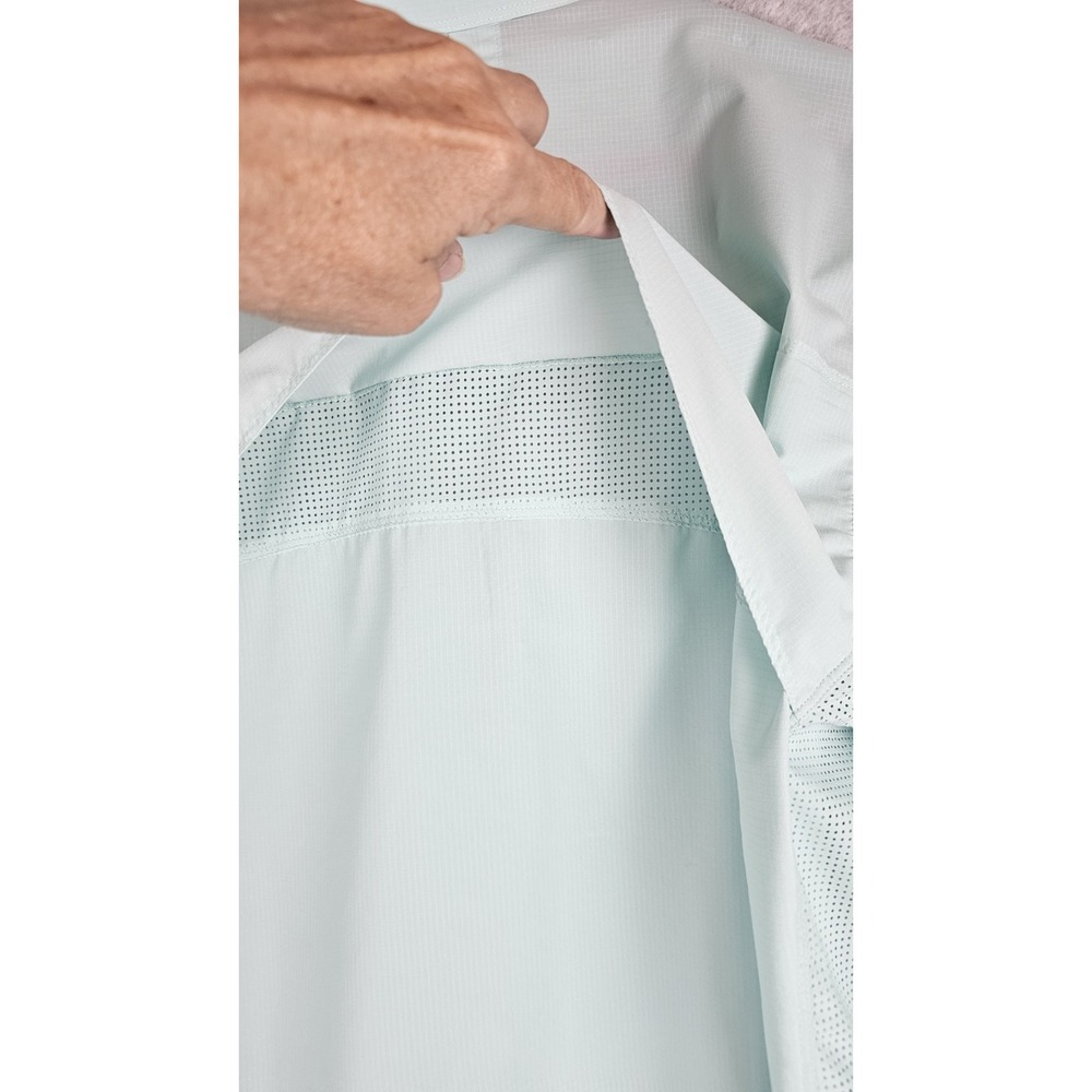 Mens SIMMS G4 Fishing Shirt Size 2XL XXL Long Sleeve Light Green - Picture 9 of 14